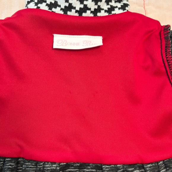 Bonnie Baby Black and White Pea Coat - Picture 10 of 10